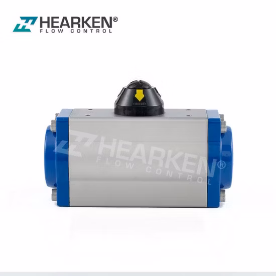 Atuador pneumático de ação única para válvula borboleta de válvula esférica